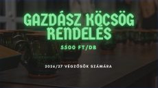 MATE Gazdász Köcsög rendelés (Jug order) 2026 - Szent István Campus